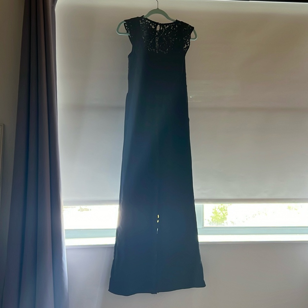 Black lace jumpsuit